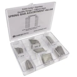 Stainless Steel Double Flange Spring Bar Assortment 20-26mm 1.8mm Diameter Watch Band Pins 168 Pieces 8 Stainless Steel Double Flange Spring Bar Assortment 20-26mm 1.8mm Diameter Watch Band Pins 168 Pieces -Watch Shop 52.098photo2 81311.1659985839