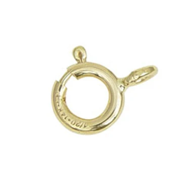 Spring Rings Gold Plated 1 Package 3 Spring Rings Gold Plated 1 Package