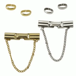 Assortment Of Bracelet Clasps And C Collars For Cord Style Watch Bands