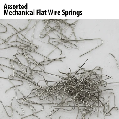Mechanical Flat Wire Spring Assortment 100 Pieces 3 Mechanical Flat Wire Spring Assortment 100 Pieces
