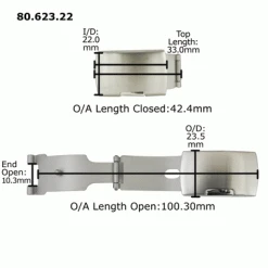 Tri Fold Stainless Steel Watch Band Single Side Button Style Clasp With Open End Band Attachment Assortment 6 Pieces 12 Tri Fold Stainless Steel Watch Band Single Side Button Style Clasp With Open End Band Attachment Assortment 6 Pieces -Watch Shop 80.623.22 71813.1656354977