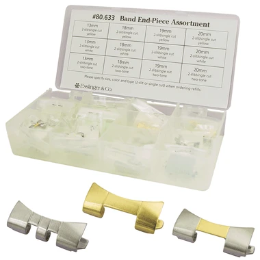 Watch Band Parts Band End Piece Assortment 48 Pieces 3 Watch Band Parts Band End Piece Assortment 48 Pieces