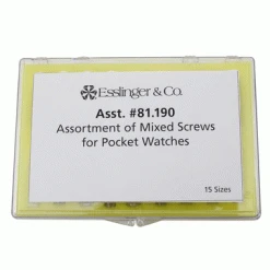 Assortment Of Mixed Screws For Pocket Watches