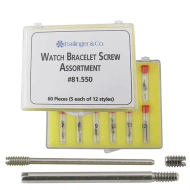 Watch Band And Link Screw Assortment 60 Pieces 3 Watch Band And Link Screw Assortment 60 Pieces