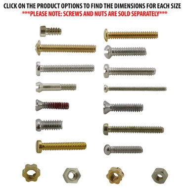 Eyeglass Screw And Eyeglass Nut Refills Package Of 10-90171 3 Eyeglass Screw And Eyeglass Nut Refills Package Of 10-90171