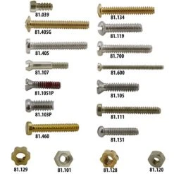 Eyeglass Screw And Eyeglass Nut Refills Package Of 10-90167 -Watch Shop 81.720 25727.1656354973