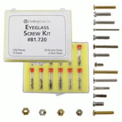 Domestic Eyeglass Screw And Nut Kit 120 Pieces