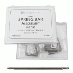 Watch Band Parts Long Spring Bar Assortment 24-30mm 168 Pieces