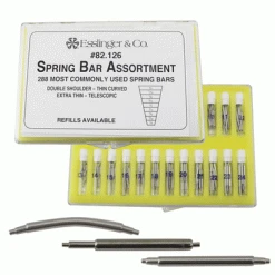 Spring Bar Assortment Double Shoulder Thin Curved Extra Thin Telescopic 288 Pieces