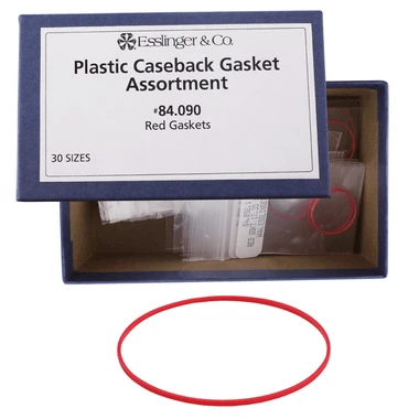 Watch Gaskets Red Plastic Case Back Gasket Assortment 30 Pieces 3 Watch Gaskets Red Plastic Case Back Gasket Assortment 30 Pieces