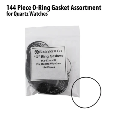 Watch Gaskets O-Ring Gaskets For Quartz Watches 144 Pieces-80203 4 Watch Gaskets O-Ring Gaskets For Quartz Watches 144 Pieces-80203 - Image 2