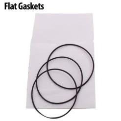 Waterproof Flat Black Watch Case Back Gaskets-89751