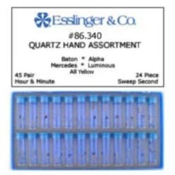 Watch Hands Yellow Multi Style Watch Hand Assortment 114 Pieces