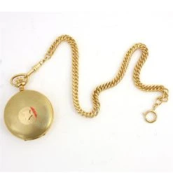 Yellow Waldemar Pocket Watch Chain 13 Inches 89437 -Watch Shop 89437photo3 97200.1656468141
