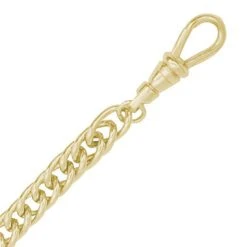 Yellow Waldemar Pocket Watch Chain 13 Inches 89437