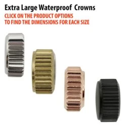 Extra Large Quartz Waterproof Watch Crowns-92773