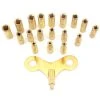 18 Piece Clock Key Set Sizes 000 To 15 -Watch Shop clock key set 74.040photo6 68274.1656468215