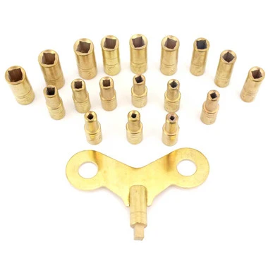 18 Piece Clock Key Set Sizes 000 To 15 3 18 Piece Clock Key Set Sizes 000 To 15
