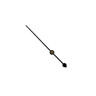 Quartz Clock Movements Sweep Second Hands-88407 5 Quartz Clock Movements Sweep Second Hands-88407 - Image 3