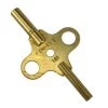 Clock Key Brass Double Ended 3.25mm And 1.95mm -Watch Shop clock winding key 74.218 94865.1656468212