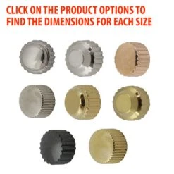 Watch Repair Waterproof Watch Crowns With Basic Flush Post-93666