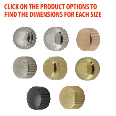 Watch Repair Waterproof Watch Crowns With Basic Flush Post-93722 3 Watch Repair Waterproof Watch Crowns With Basic Flush Post-93722