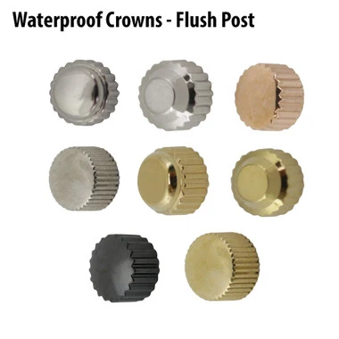 Watch Repair Waterproof Watch Crowns With Basic Flush Post-93666 4 Watch Repair Waterproof Watch Crowns With Basic Flush Post-93666 - Image 2