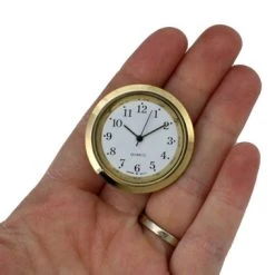 Clock Movement Micro Quartz Insert 1-7/16" (36mm) Outer Diameter-72054 13 Clock Movement Micro Quartz Insert 1-7/16" (36mm) Outer Diameter-72054 -Watch Shop mini clock insert 74.825photo3 55979.1659442077