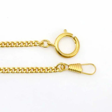 Yellow Waldemar Pocket Watch Chain 16 Inches 89460 4 Yellow Waldemar Pocket Watch Chain 16 Inches 89460 - Image 2