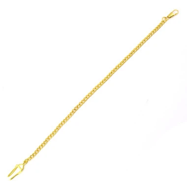 Yellow Waldemar Pocket Watch Chain 14 1/2 Inches 89463 3 Yellow Waldemar Pocket Watch Chain 14 1/2 Inches 89463